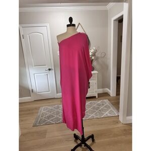 Vince Camuto Women's Size XS Hot Pink One Shoulder Dress NWT #D‎